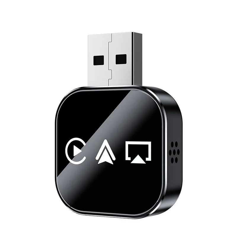 3-in-1 Wireless CarPlay Adapter 2025 | Convert Wired to Wireless | Mirror Link Support